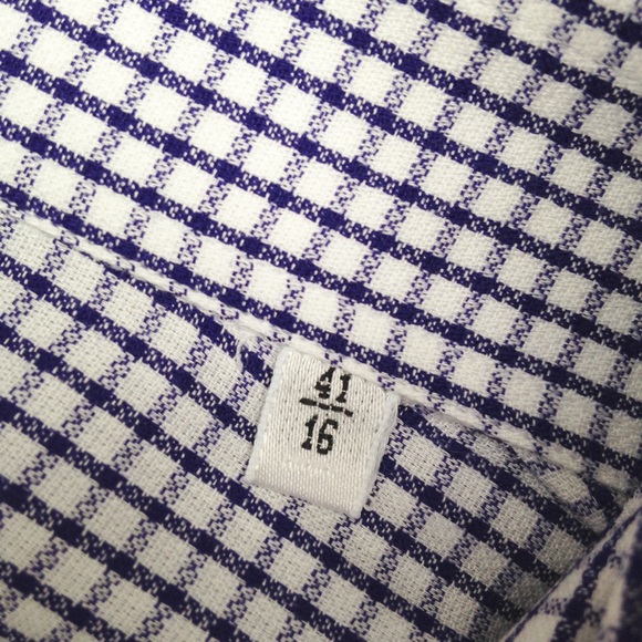 men's Trussardi shirt, size 41/16 - Picture 4 of 6